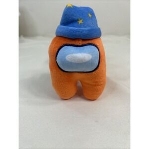 NWT Among Us Orange Wizard Plush 5 1/2" Toikido Crew Member Imposter